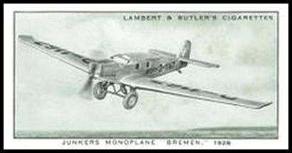23 Junkers Monoplane Bremen, 1928